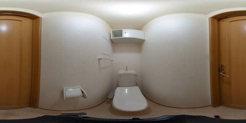 パノラマ画像トイレ