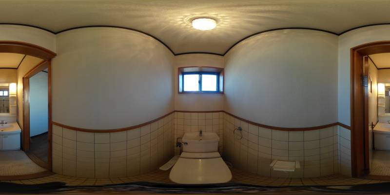 パノラマ画像トイレ