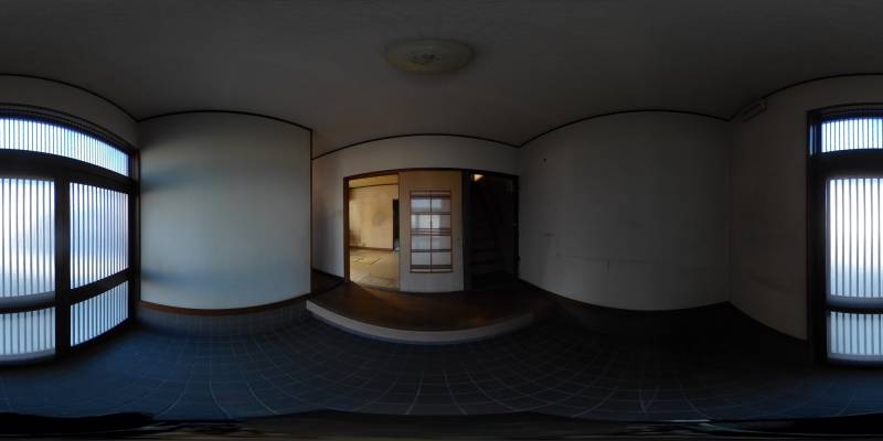 パノラマ画像玄関