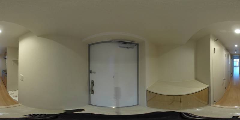 パノラマ画像玄関