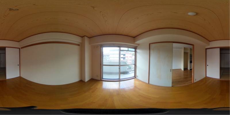 パノラマ画像洋室