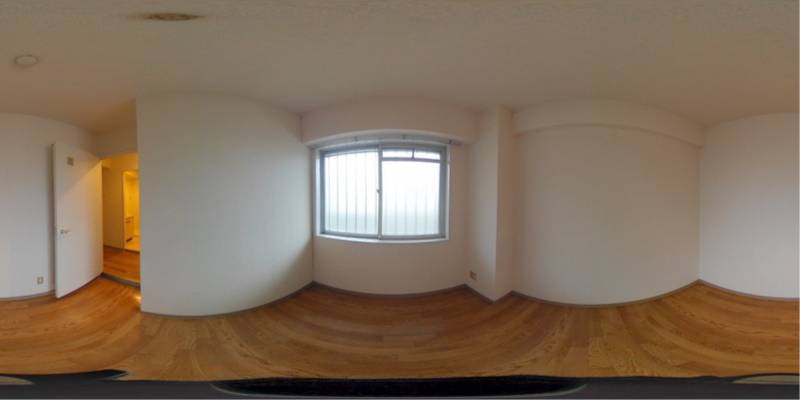 パノラマ画像洋室