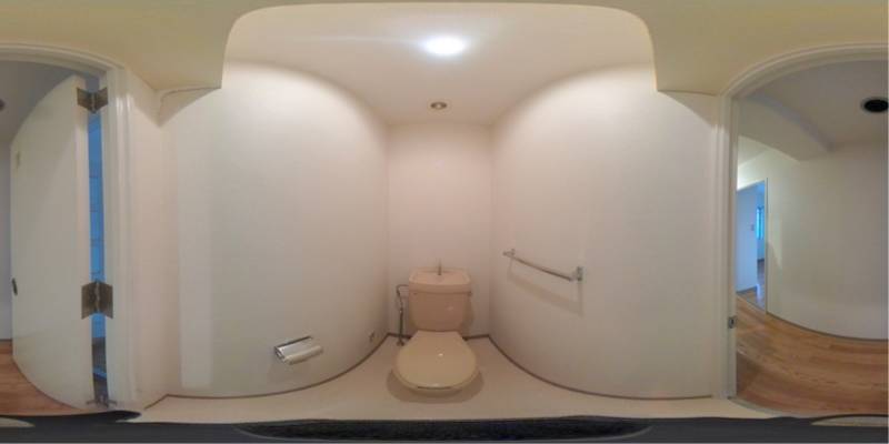 パノラマ画像トイレ