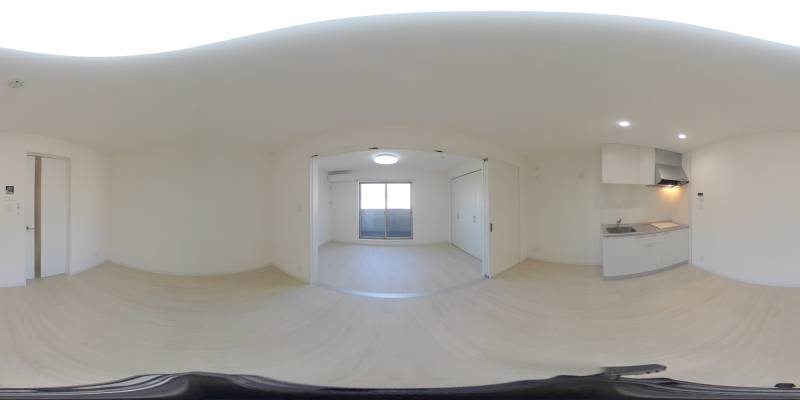 パノラマ画像リビング