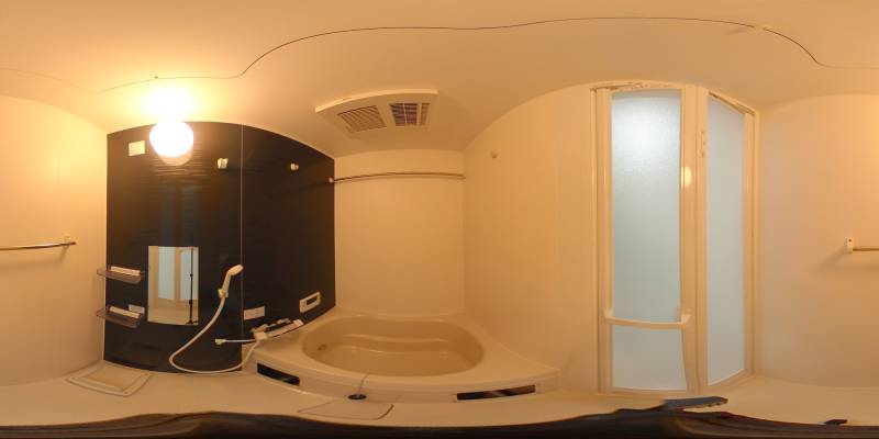 パノラマ画像バスルーム