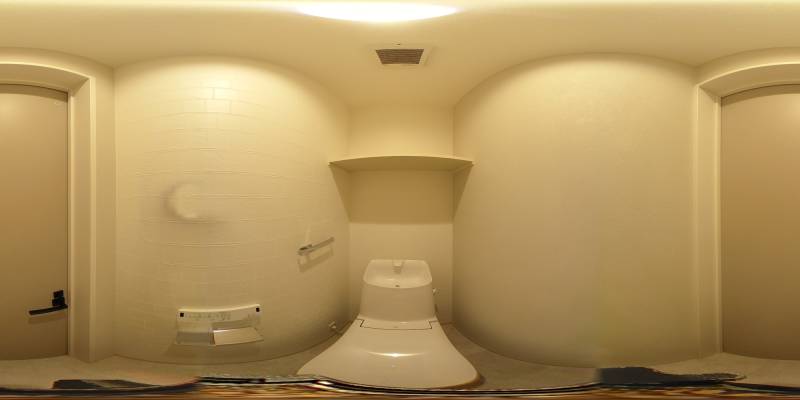 パノラマ画像トイレ