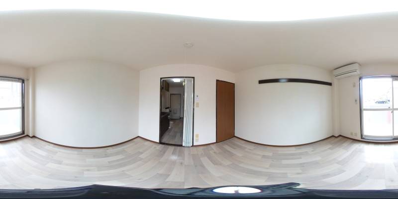 パノラマ画像洋室