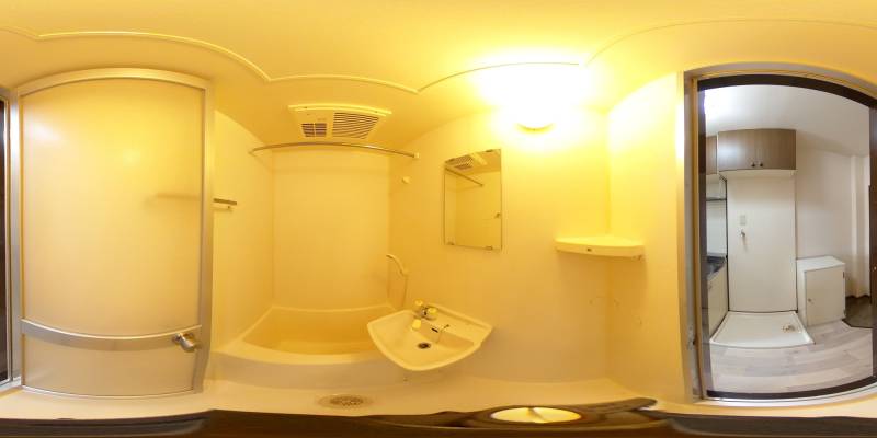 パノラマ画像洗面所