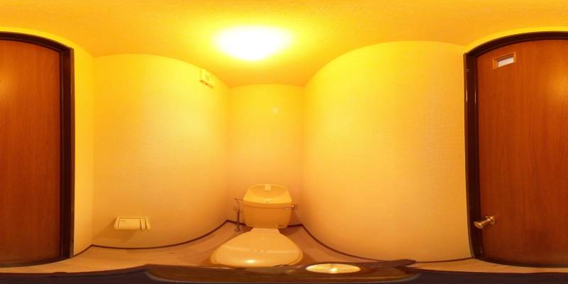 パノラマ画像トイレ