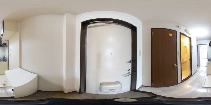 パノラマ画像玄関