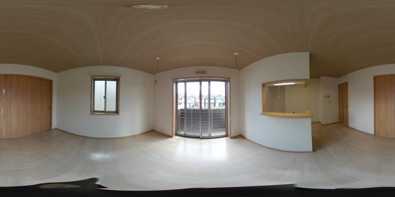 パノラマ画像リビング