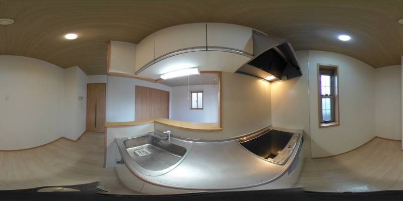 パノラマ画像洗面所