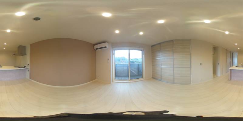 パノラマ画像リビング