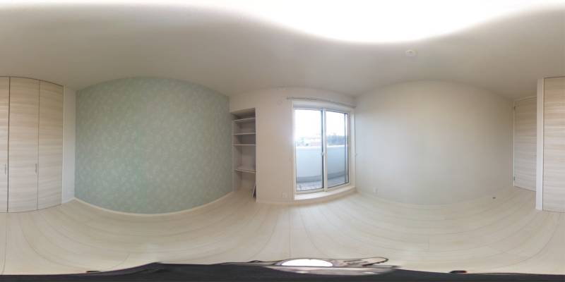 パノラマ画像洋室