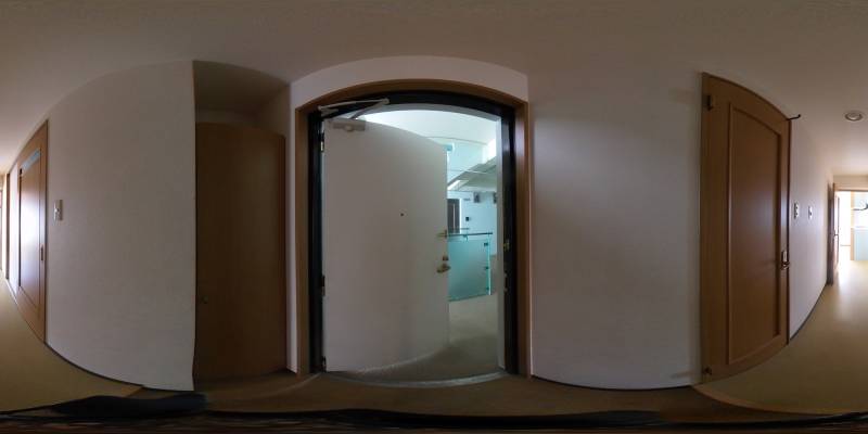 パノラマ画像玄関