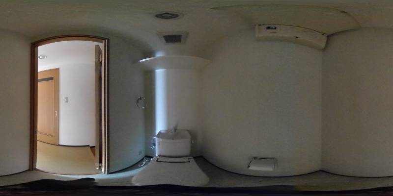 パノラマ画像トイレ