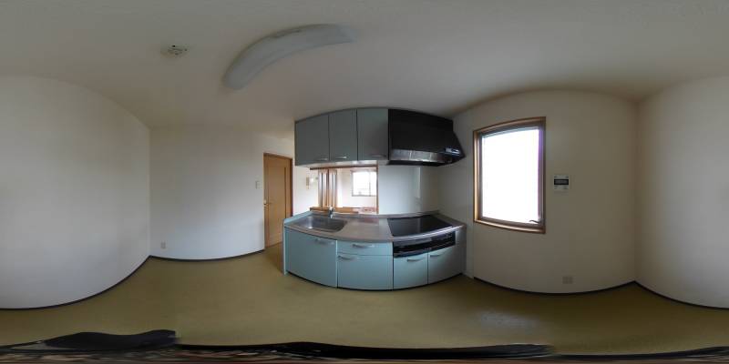 パノラマ画像キッチン