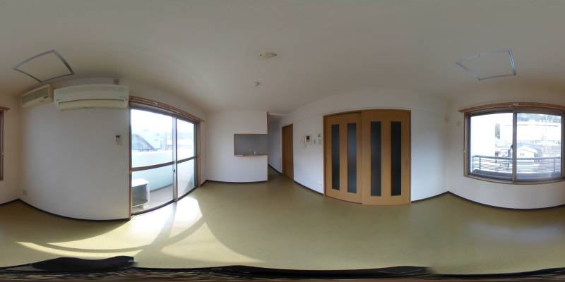 パノラマ画像リビング