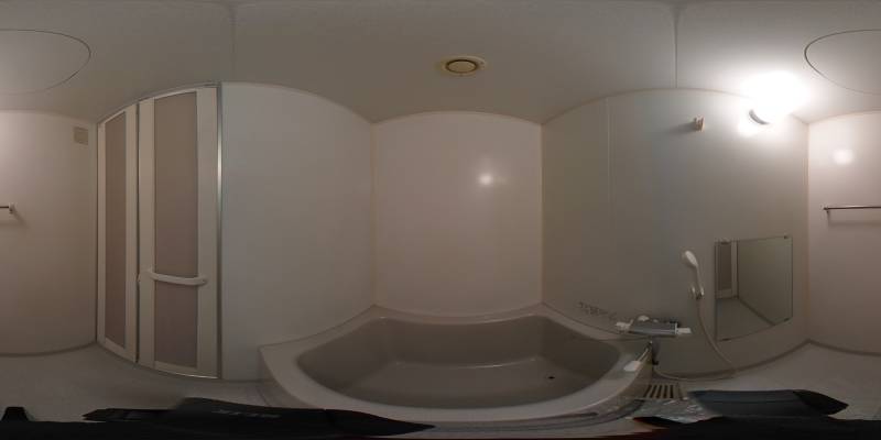 パノラマ画像バスルーム