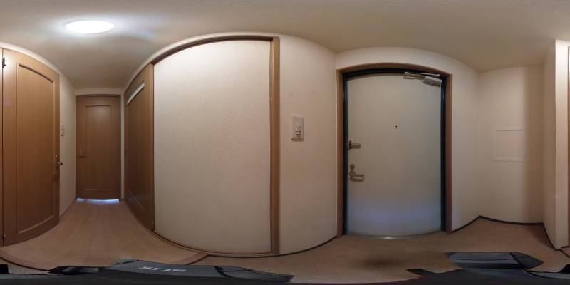 パノラマ画像玄関