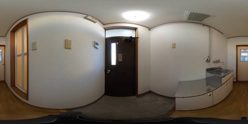 パノラマ画像玄関