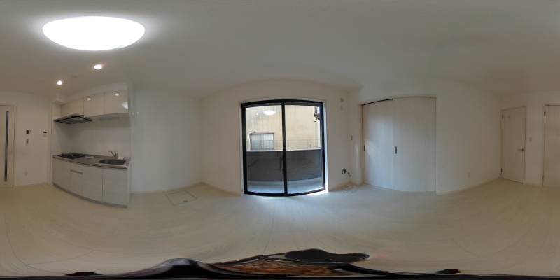 パノラマ画像リビング