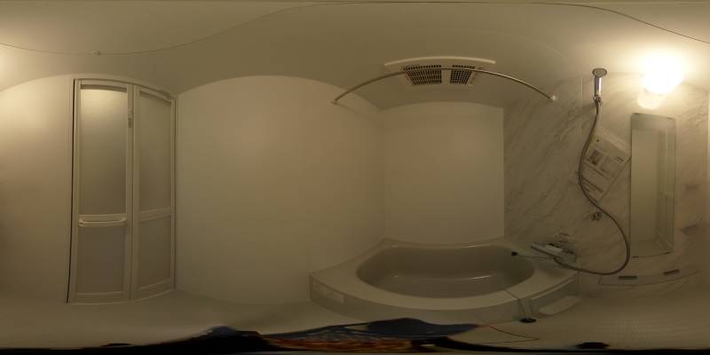 パノラマ画像バスルーム