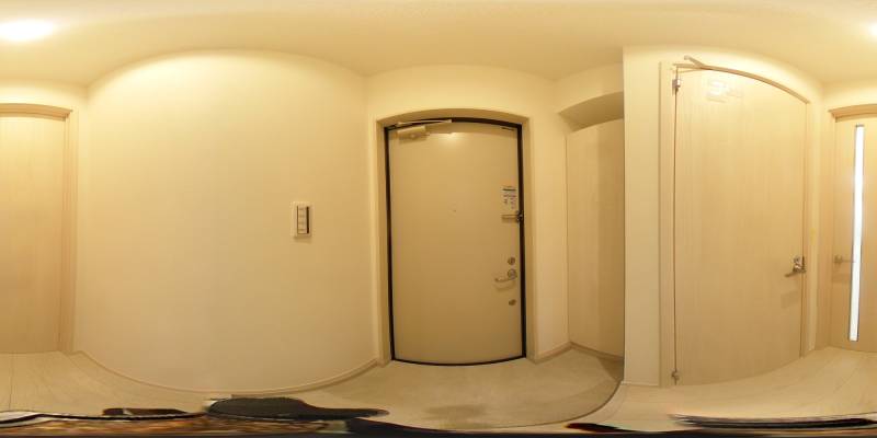 パノラマ画像玄関