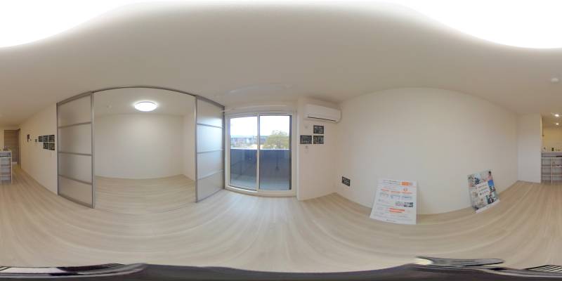 パノラマ画像リビング