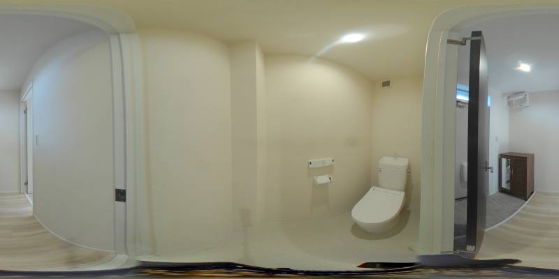 パノラマ画像トイレ