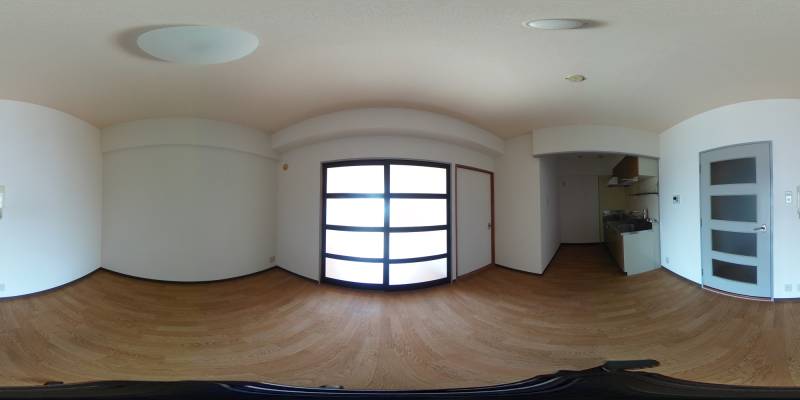 パノラマ画像リビング