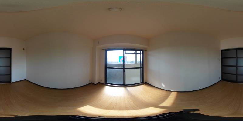 パノラマ画像洋室