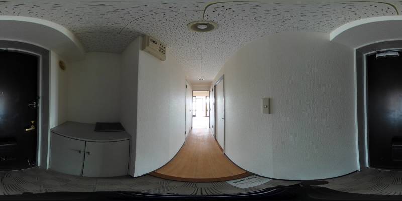 パノラマ画像玄関