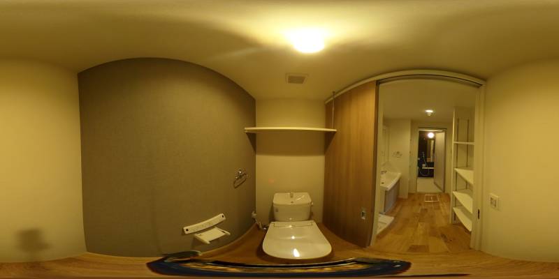 パノラマ画像トイレ