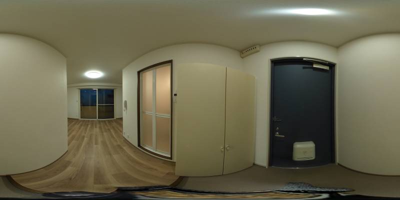 パノラマ画像玄関