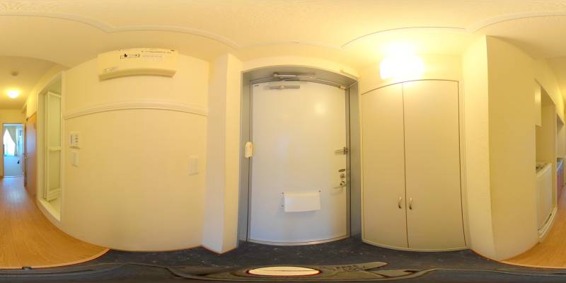 パノラマ画像玄関