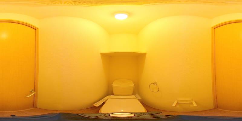 パノラマ画像トイレ