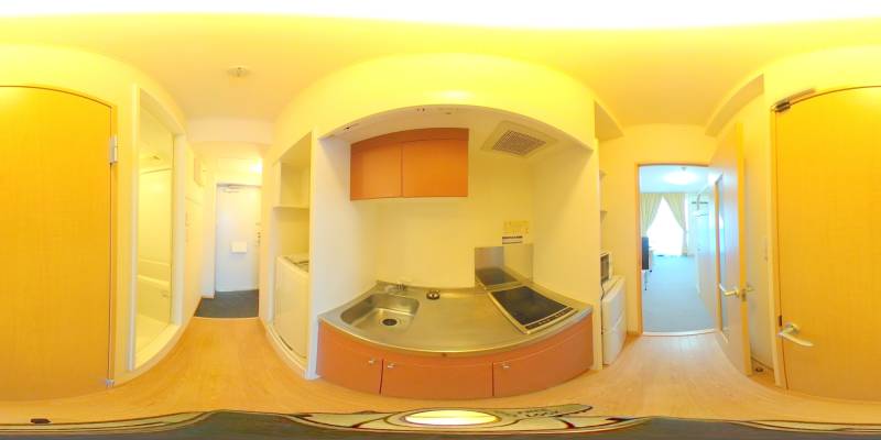 パノラマ画像キッチン