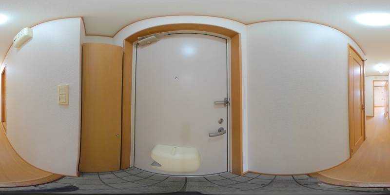 パノラマ画像玄関