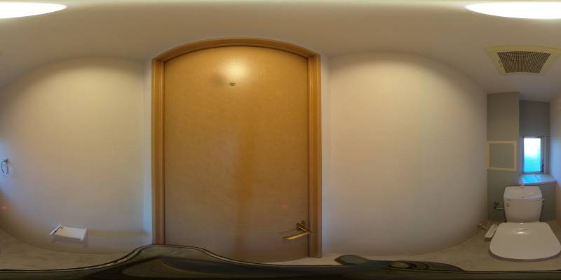 パノラマ画像トイレ