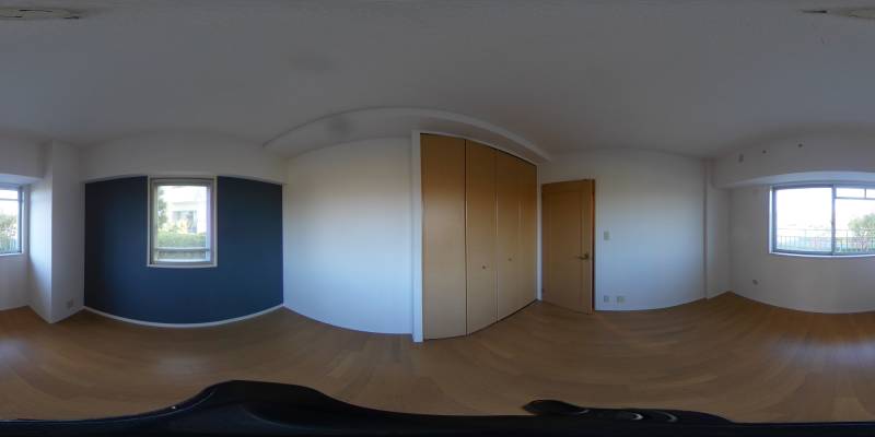 パノラマ画像洋室