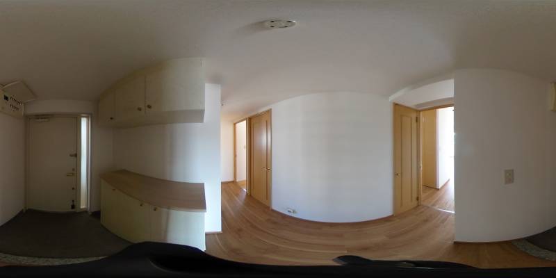 パノラマ画像玄関