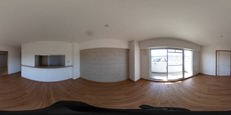 パノラマ画像リビング