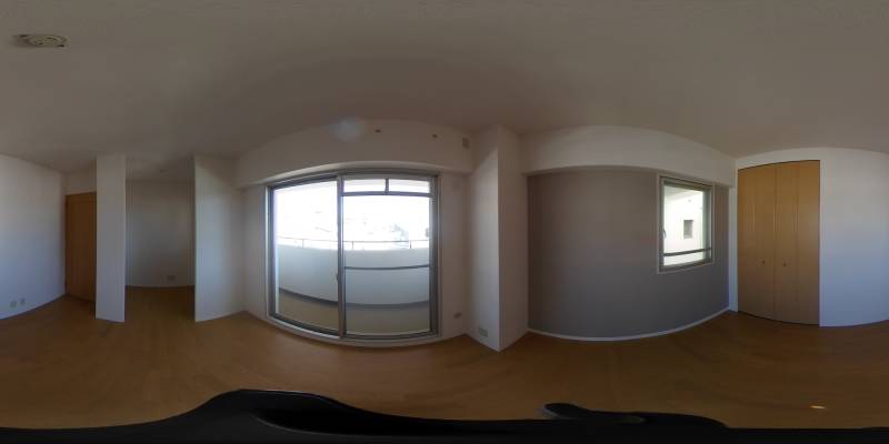 パノラマ画像洋室