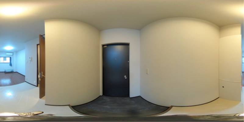 パノラマ画像玄関