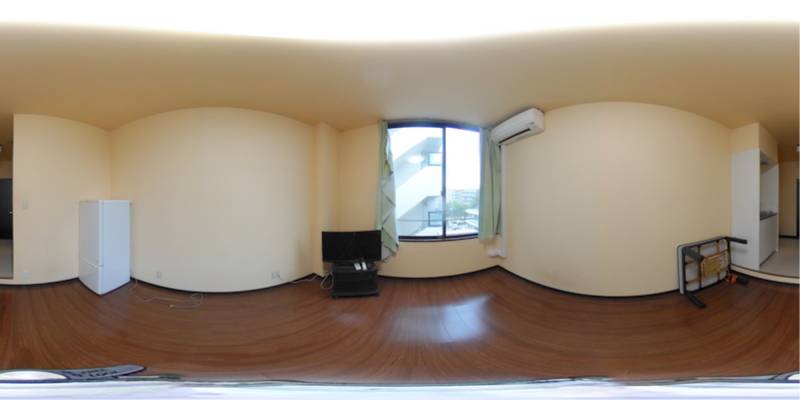パノラマ画像洋室