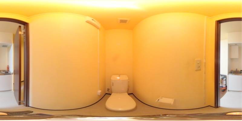 パノラマ画像トイレ