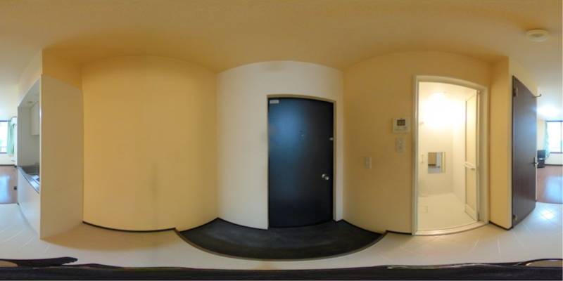 パノラマ画像玄関