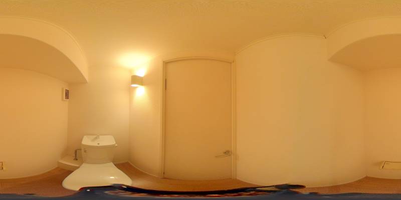 パノラマ画像トイレ