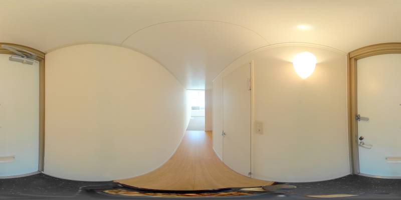 パノラマ画像玄関